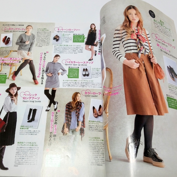 Lot of 2 Japanese Magazine Spring & InRed - Picture 8 of 9